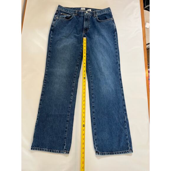 Vtg Calvin Klein Bootcut Jeans Medium Wash 5-Pockets Womens Size 12 Casual - Picture 14 of 15